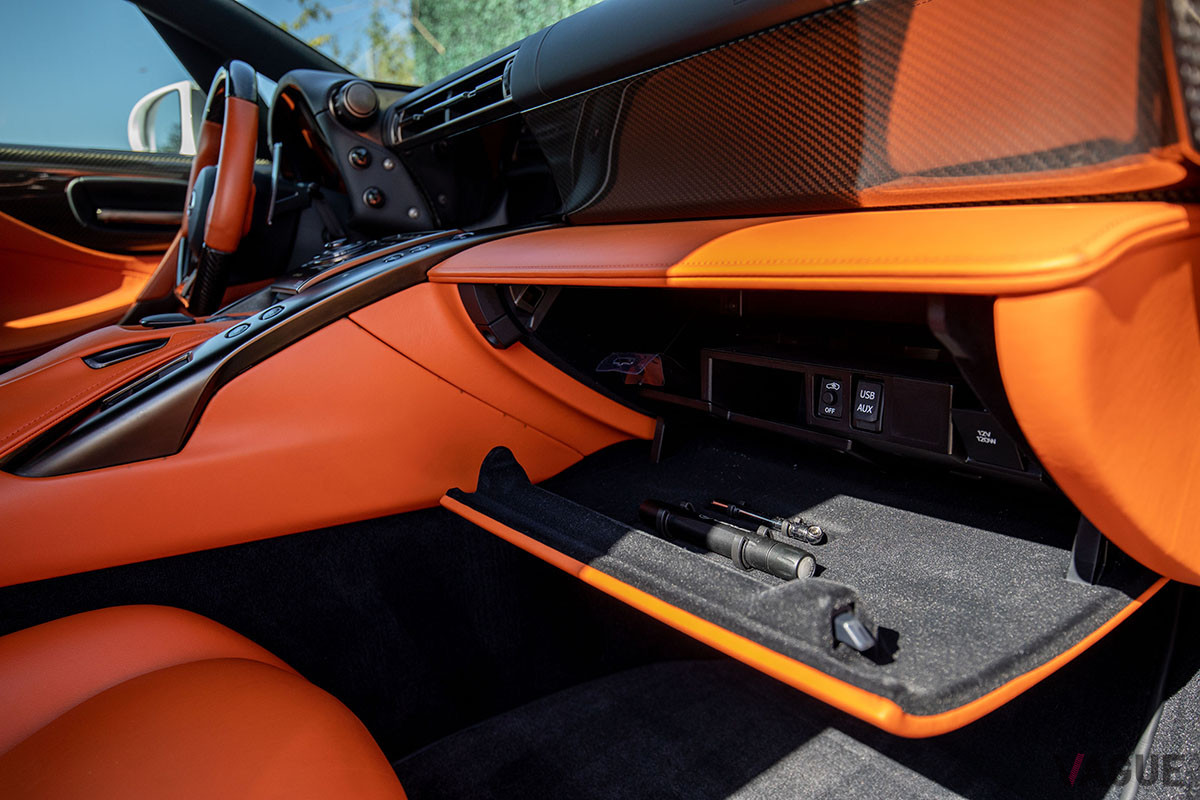 80万8000ドル（邦貨換算約9300万円）で落札されたレクサス「LFA」（C）2021 Courtesy of RM Sotheby's