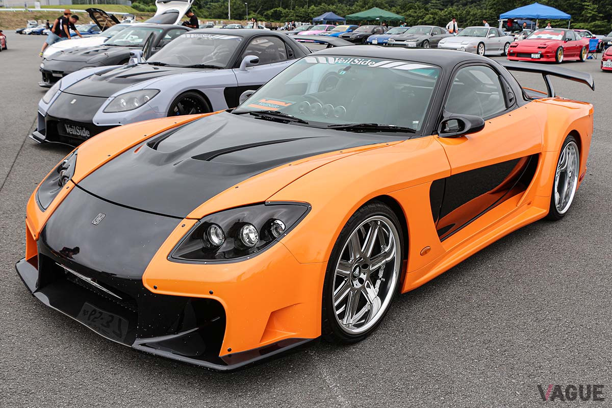 映画『ワイルド・スピードX3 TOKYO DRIFT』に登場したコンプリートモデル「VeilSide・RX-7 Fortune Model」（C）青木邦敏