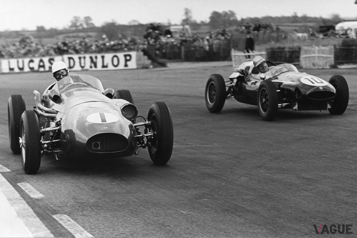 1959年のBRDCに出走した「DBR4」