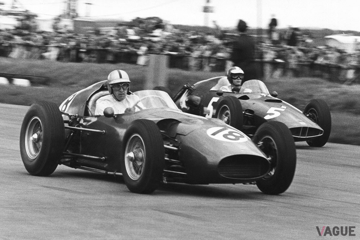 1969年、ブリティッシュGRを走る「DBR5」