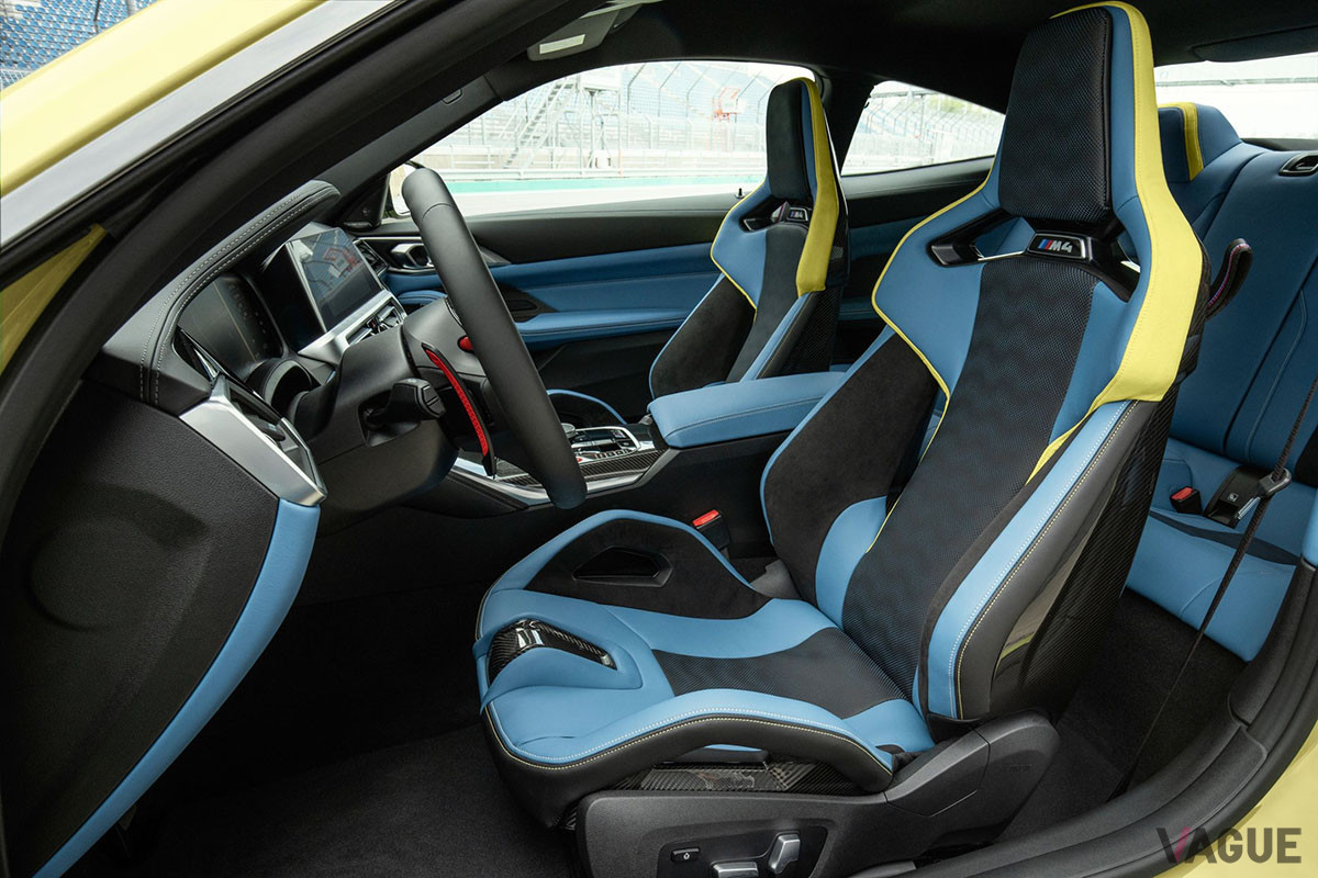 BMW「M4クーペ コンペティション トラックパッケージ」のMカーボン バケットシート