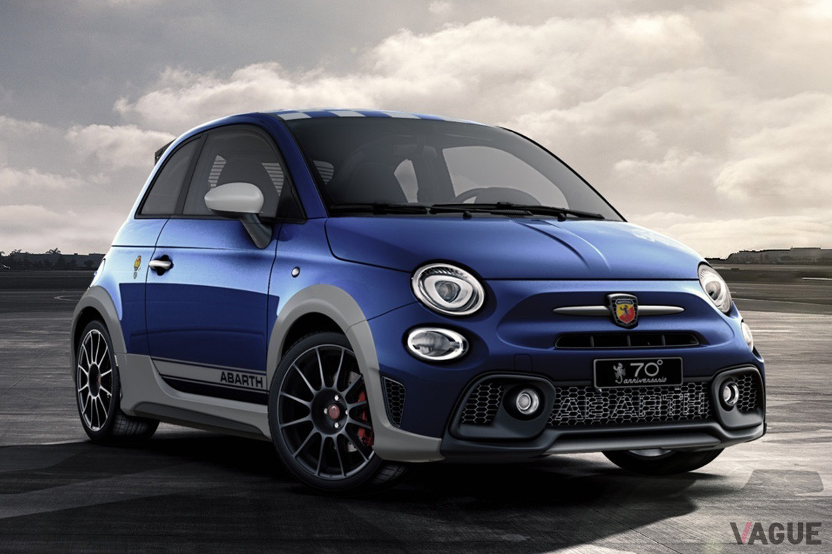 アバルト「695アンノ デル トーロ」のベースとなったのは、アバルトの高性能モデル「595 Competizione（コンペティツィオーネ）」だ