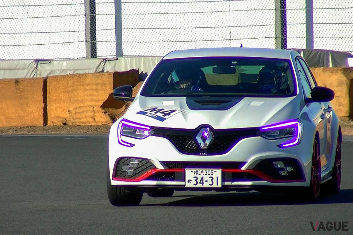 サーキットでも「メガーヌ R.S.トロフィーR」を存分に堪能