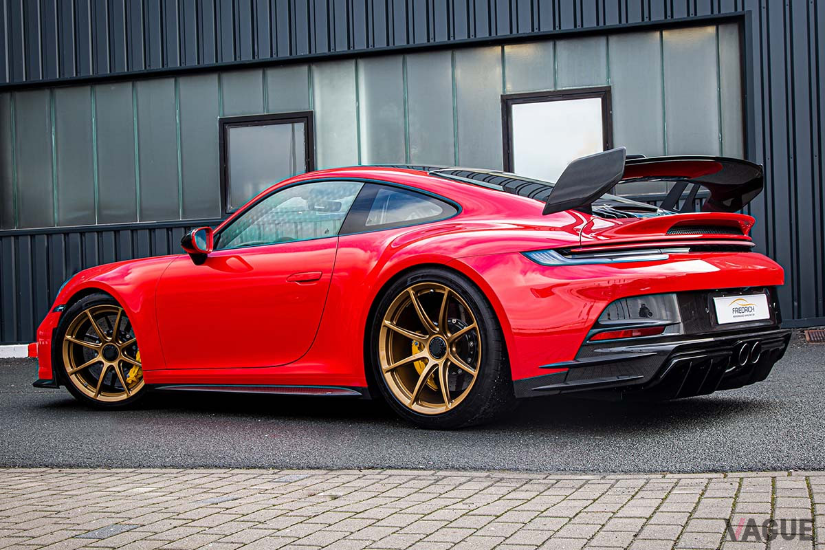 フリードリッヒ・パフォーマンス「911GT3」の最高出力は541ps、最大トルクは482Nm