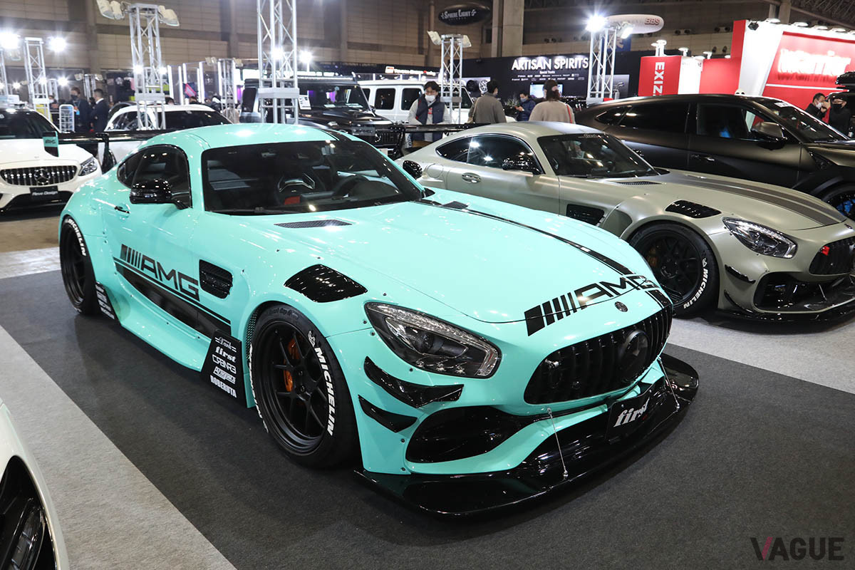 ファーストは、メルセデスAMG「GT」を合法的に公道走行可能なGTマシンの出で立ちにカスタムした