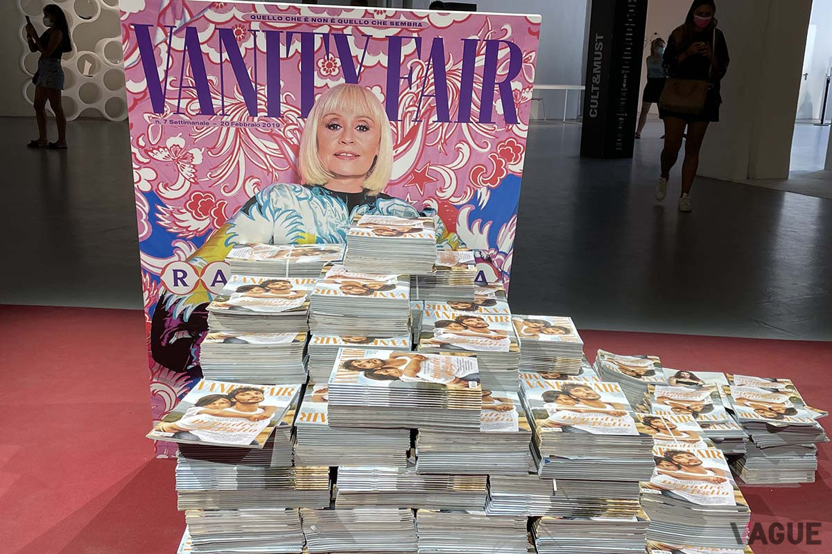 ファッション雑誌『VANITYFAIR』。ホンダイタリアがVANITYFAIRのスポンサーに