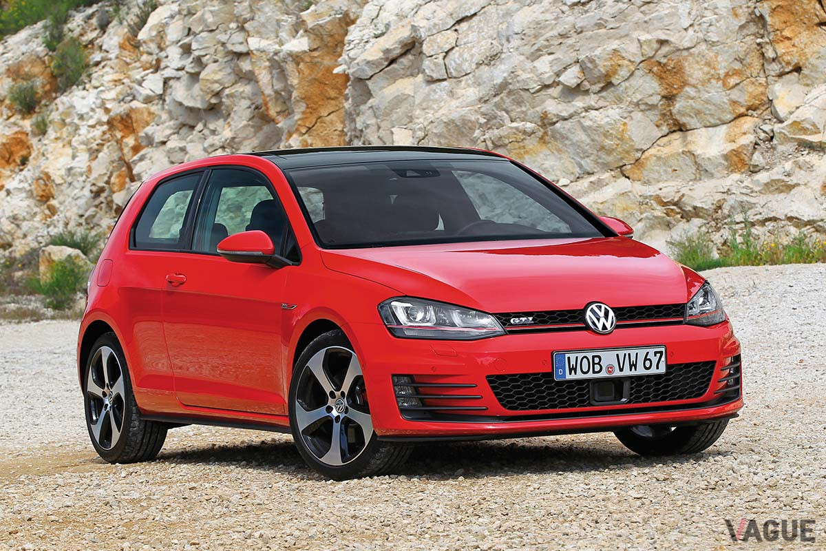 2013年春に発売された「ゴルフGTI Mk7」