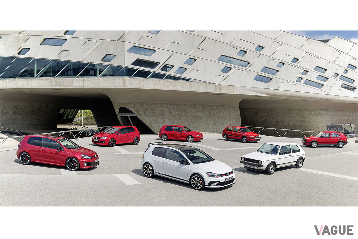 歴代「ゴルフGTI」