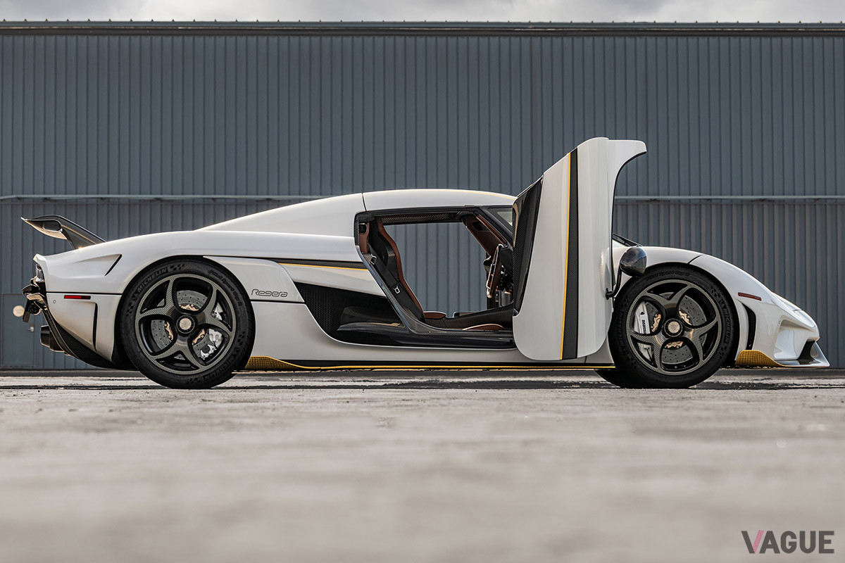 およそ3億円ほどの最低落札価格のついたケーニグセグ「レゲーラ」（C）2020 Courtesy of RM Sotheby's
