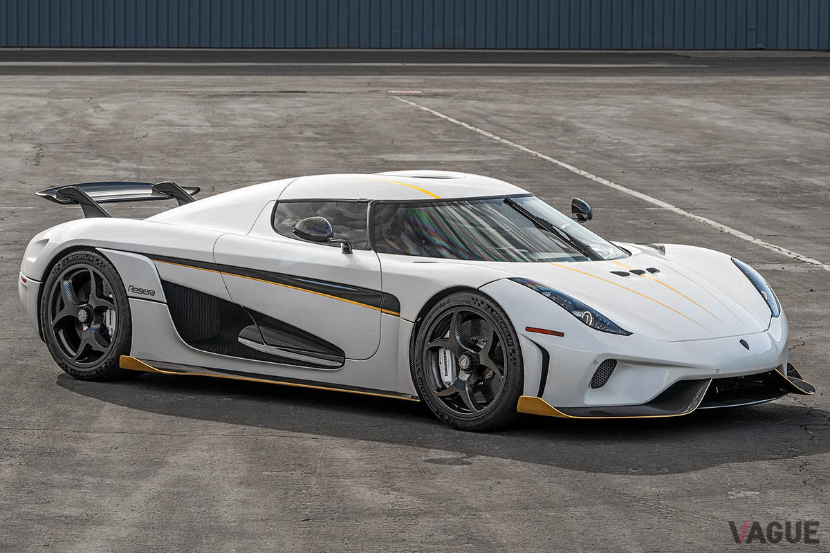 およそ3億円ほどの最低落札価格のついたケーニグセグ「レゲーラ」（C）2020 Courtesy of RM Sotheby's