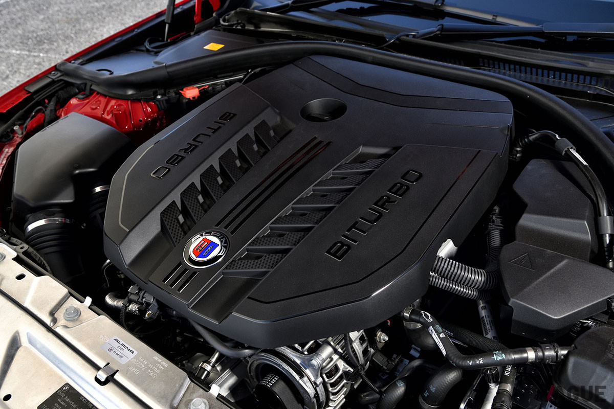 最高出力462ps、最大トルク700Nmを発揮する3リッター直列6気筒ツインターボ