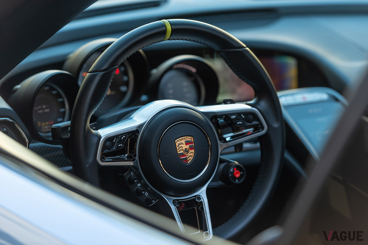 160万ドル（邦貨換算約1億8400万円）で落札されたポルシェ「918スパイダー」（C）2021 Courtesy of RM Sotheby's
