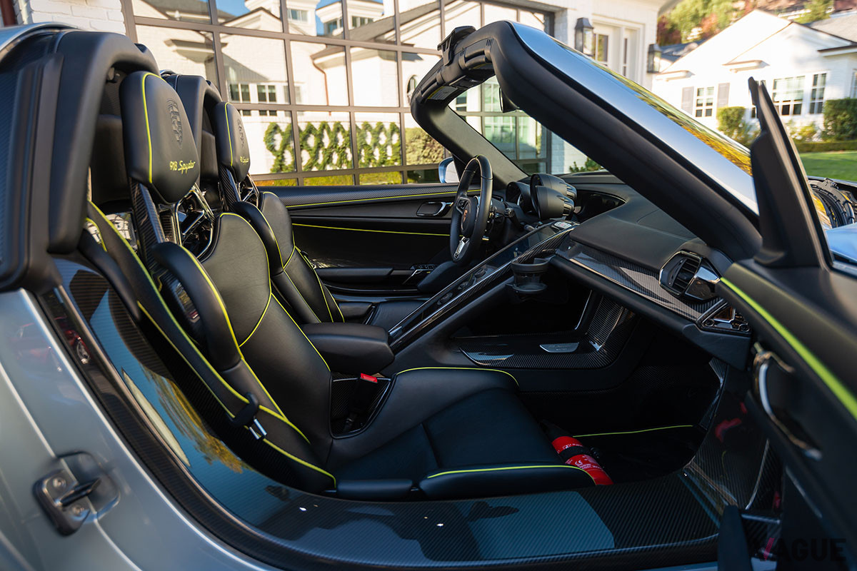 160万ドル（邦貨換算約1億8400万円）で落札されたポルシェ「918スパイダー」（C）2021 Courtesy of RM Sotheby's