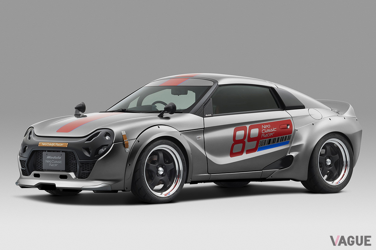 写真は実際のコンセプトカー「モデューロ ネオクラシックレーサー」。ホンダ「S660」をベースに、オリジナルパーツで懐かしさを感じさせるレーシングカーを表現