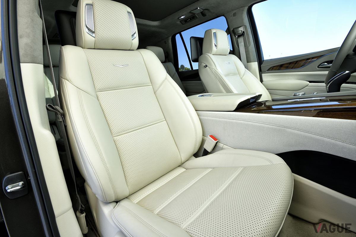 座り心地の良いフロントシート