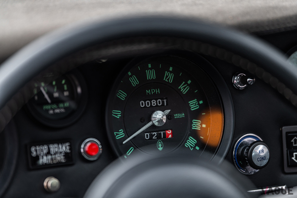 26万8800ドル（邦貨換算約3100万円）で落札されたマセラティ「ボーラ」（C）2021 Courtesy of RM Sotheby's