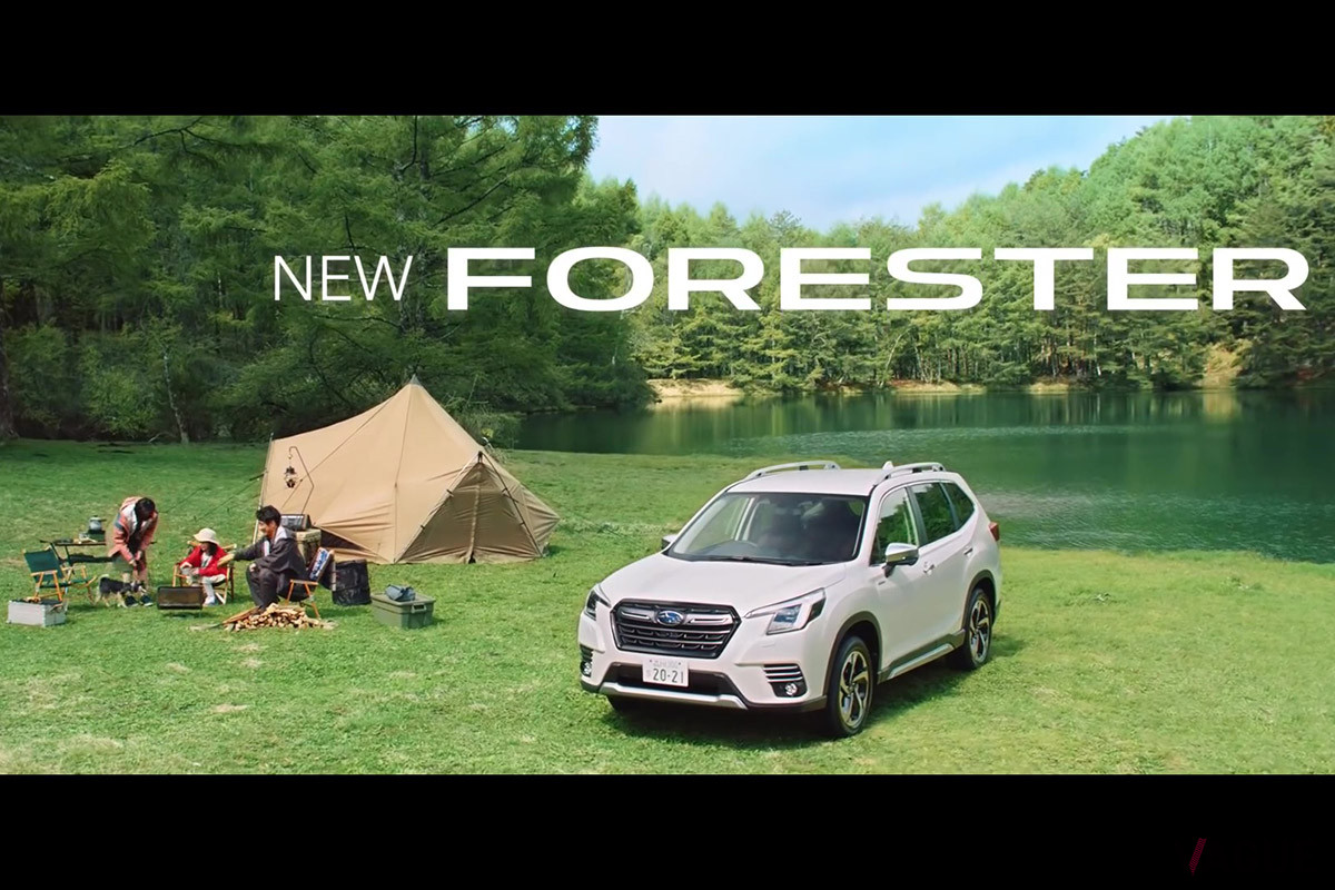 「炎の聖歌隊［Choir］」が起用された現行型フォレスター（5代目）のCM。最近は、家族をテーマにしたストーリー性の高いCMが多い（C）YouTube（SUBARU On-Tube）