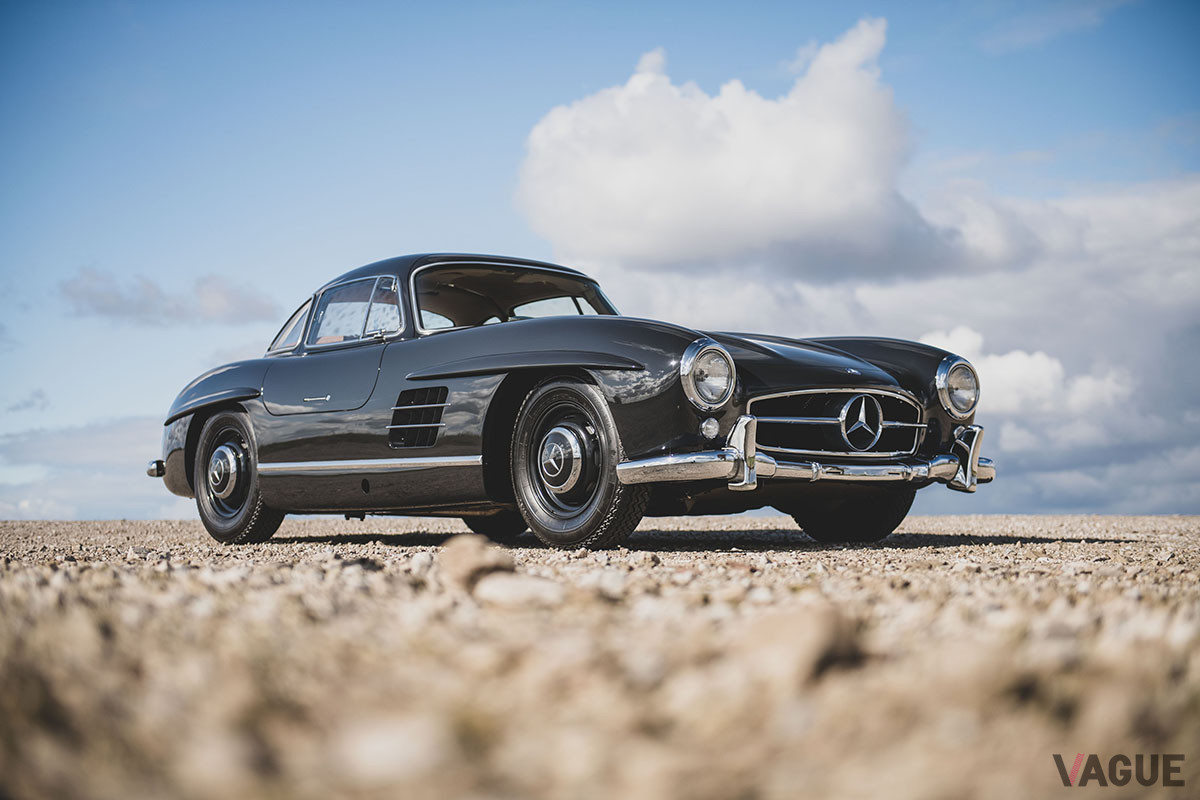 171万ドル（約1億9640万円）で落札されたメルセデス・ベンツ「300SL」（C）2021 Courtesy of RM Sotheby's