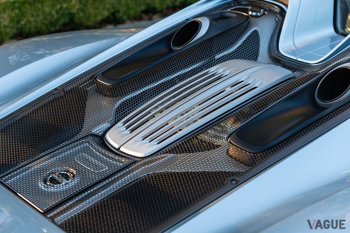 160万ドル（邦貨換算約1億8400万円）で落札されたポルシェ「918スパイダー」（C）2021 Courtesy of RM Sotheby's