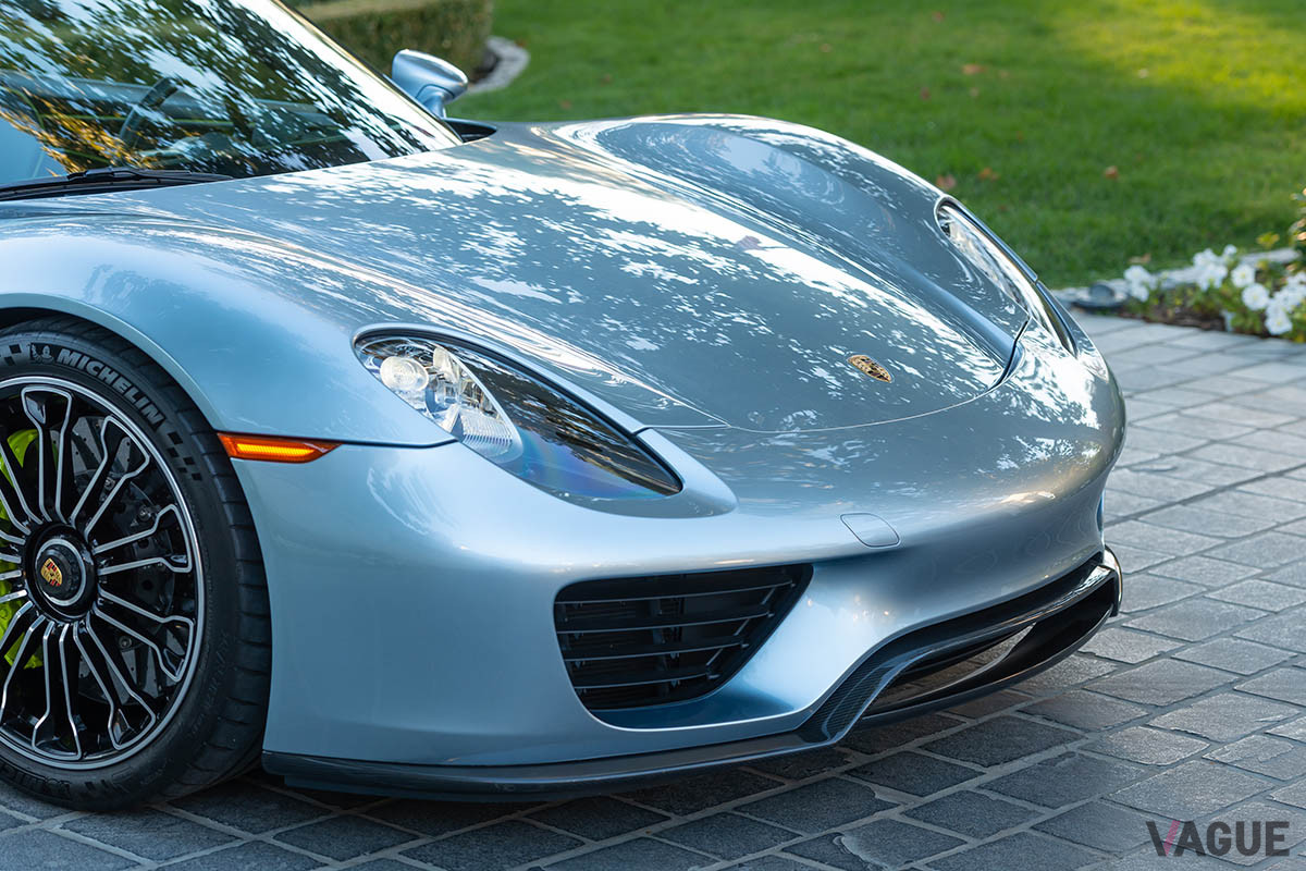 160万ドル（邦貨換算約1億8400万円）で落札されたポルシェ「918スパイダー」（C）2021 Courtesy of RM Sotheby's
