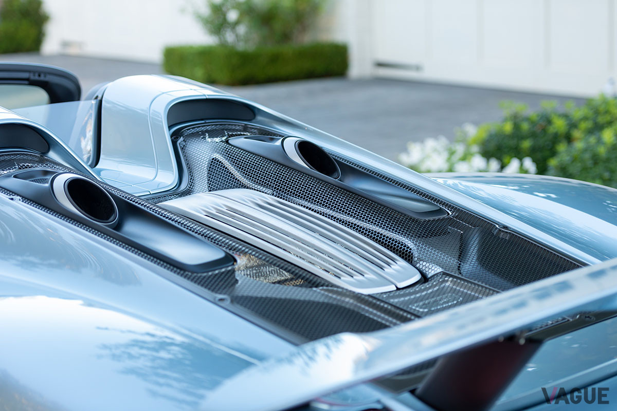 160万ドル（邦貨換算約1億8400万円）で落札されたポルシェ「918スパイダー」（C）2021 Courtesy of RM Sotheby's