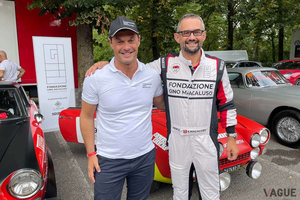 Fondazione Gino Macaluso のMassimo MacalusoとStefano Macaluso兄弟