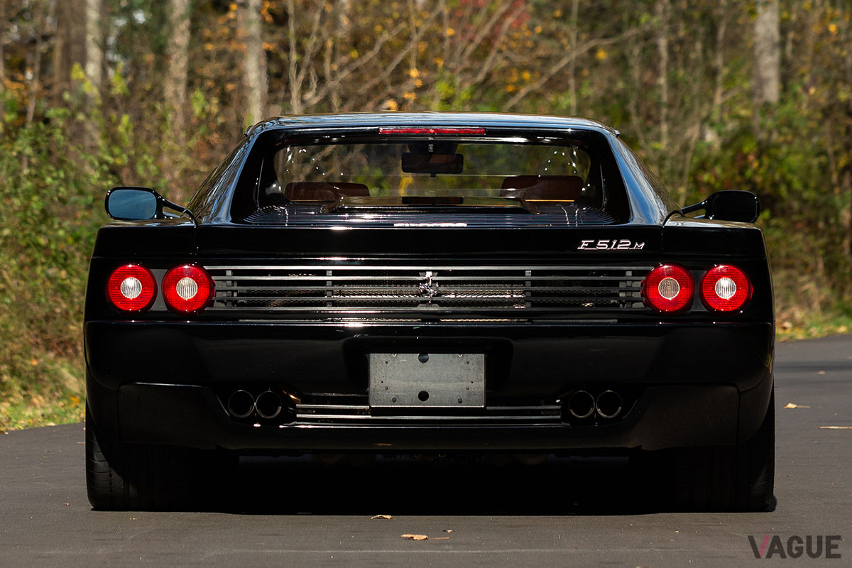 52万7500ドル（邦貨換算約6060万円）で落札されたフェラーリ「F512 M」（C）2021 Courtesy of RM Sotheby's