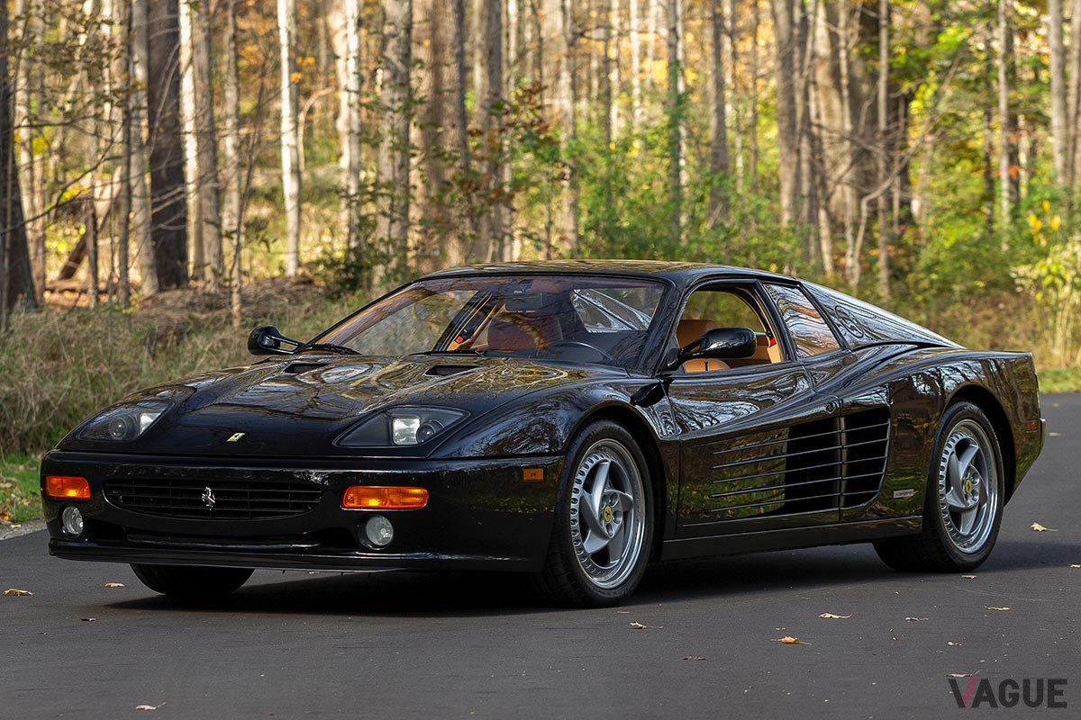 走行距離は1万5300マイル(約2万4623km)未満の「F512M」(C)2021 Courtesy of RM Sotheby's
