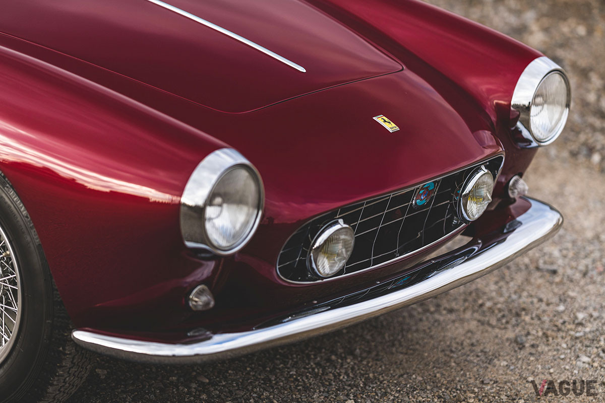 約1億4200万円で落札されたフェラーリ「250GT アロイ クーペ by ボアーノ」（C）2020 RM Sothebys