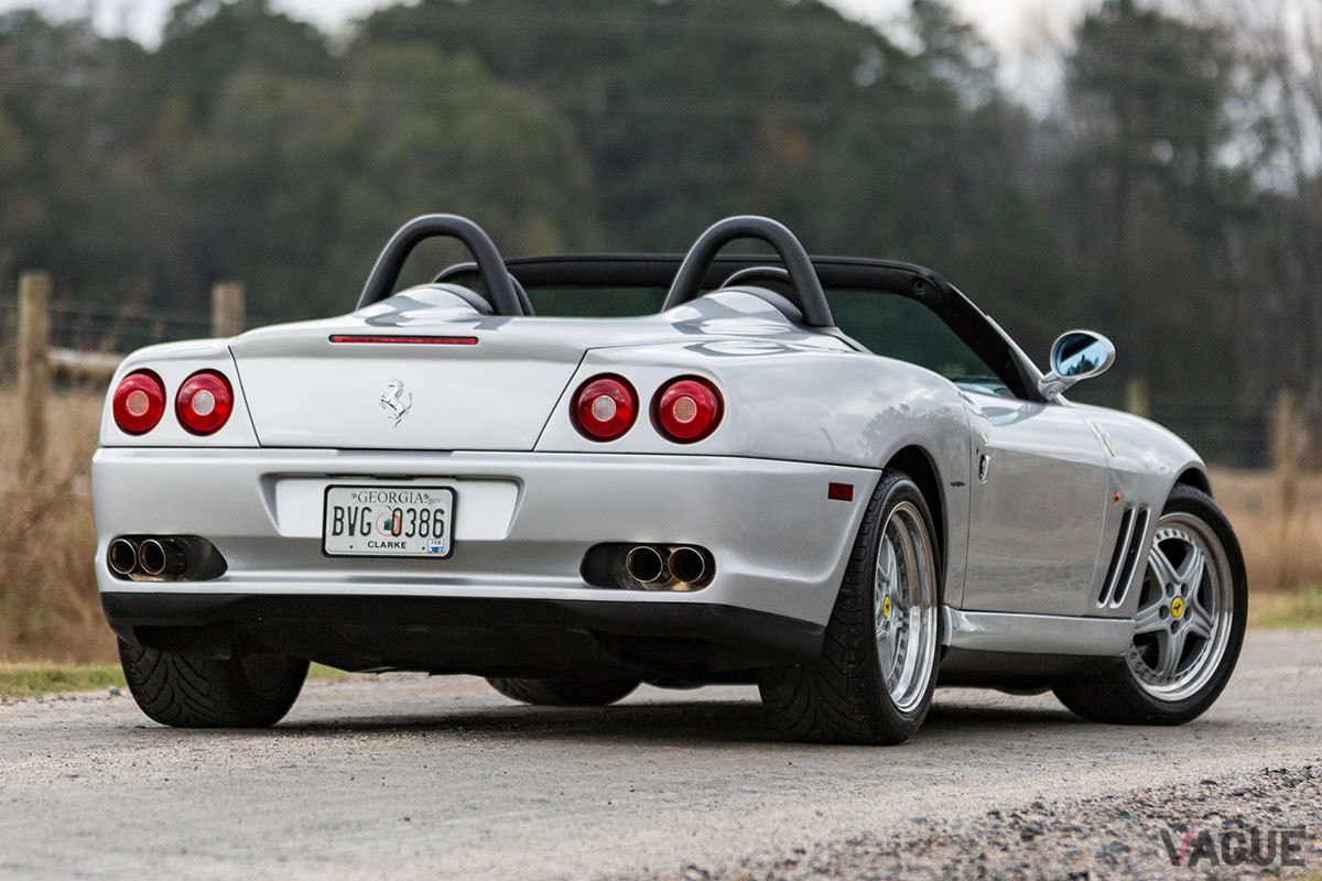 約3465万円で落札されたフェラーリ「550バルケッタ・ピニンファリーナ」（C）2020 RM Sothebys