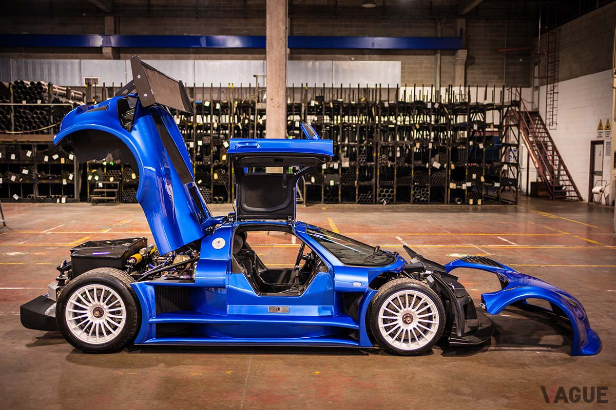 ニュルブルクリンクのラップタイムは、フェラーリ「エンツォ」やマセラティ「MC12」、ポルシェ「カレラGT」よりも15秒以上速かったグンペルト「アポロ」（C）2021 Courtesy of RM Sotheby's