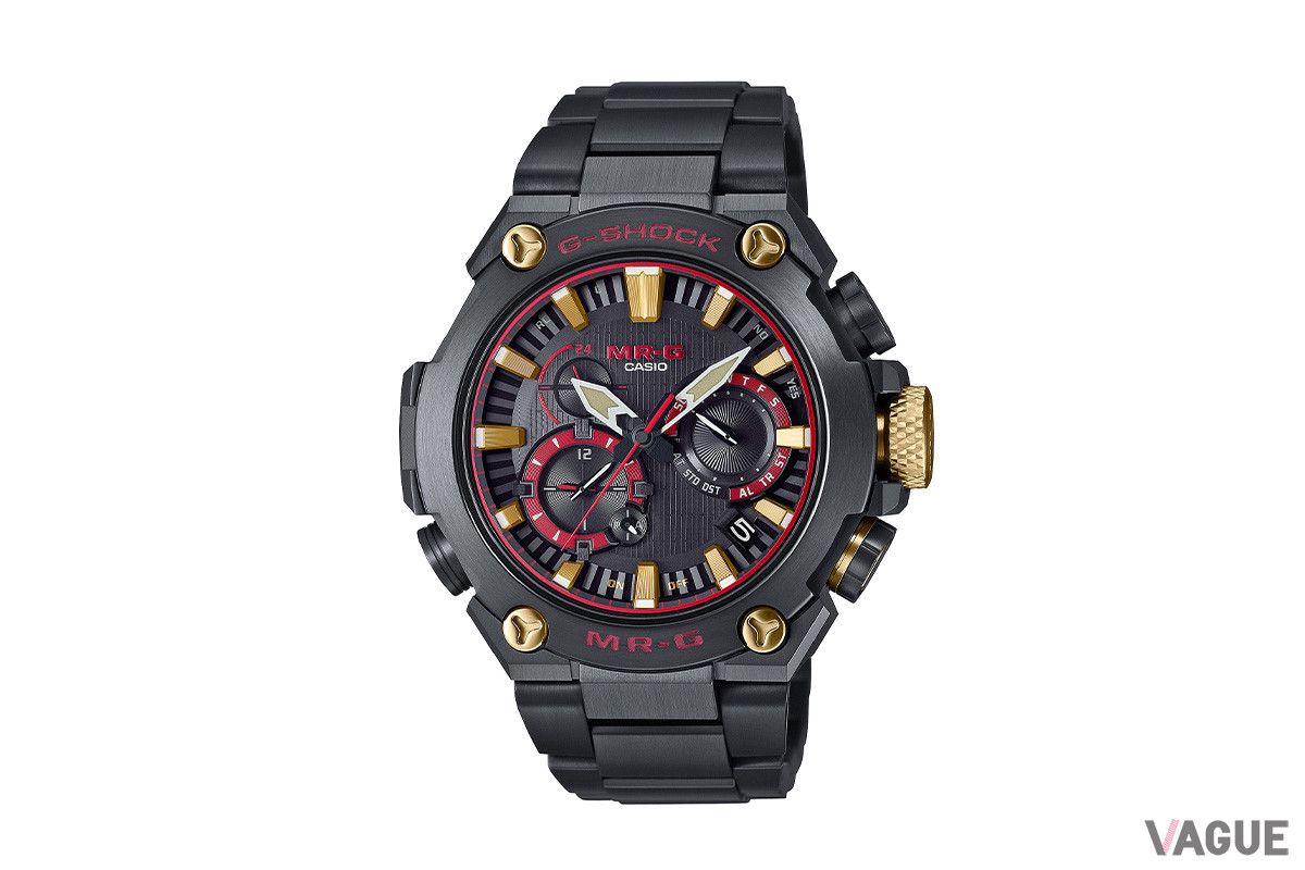 マットブラックにゴールドのディティールが映える