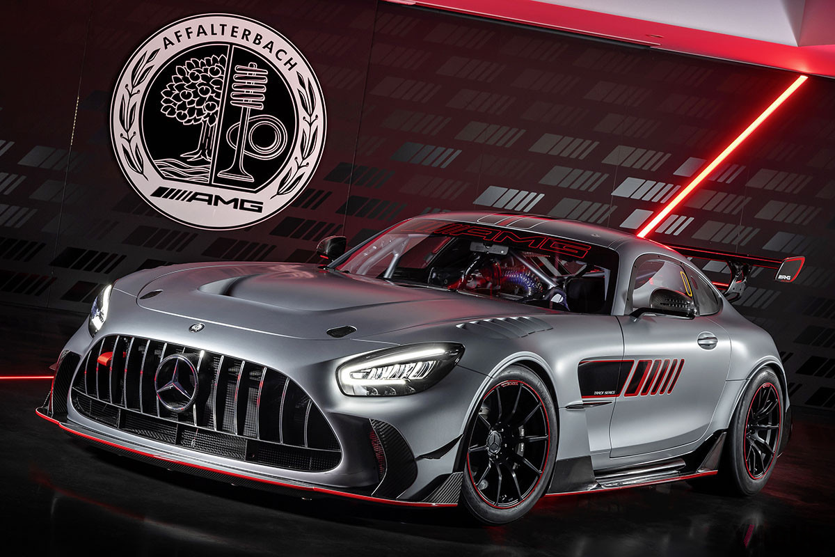 AMG創立55周年を記念して55台限定で生産されるメルセデスAMG「GTトラック・シリーズ」