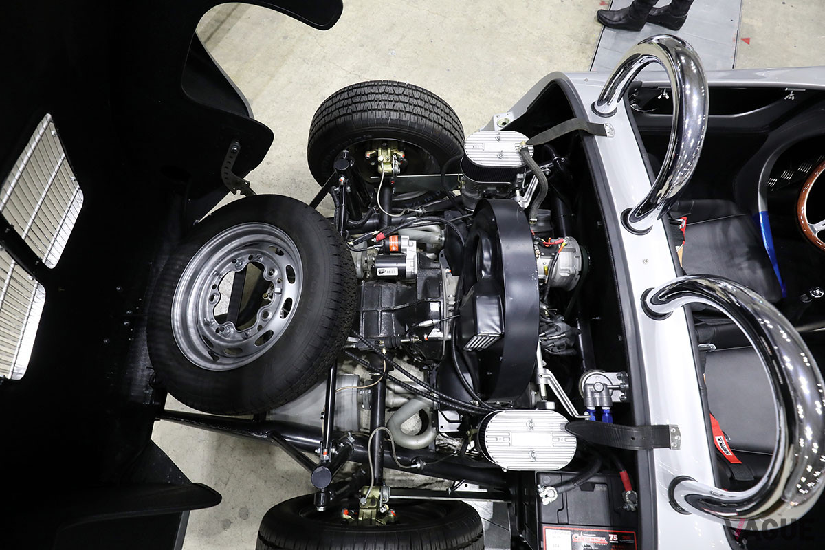 エンジンはフォルクスワーゲン製で、排気量別に1600cc、1900cc、2160ccの3種類から選択可能