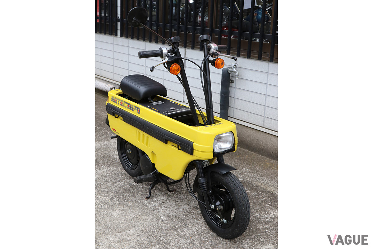 モトコンポのパワートレインはロードパルSの2段オートマチックを採用し、難しい操作を必要とせずにバイクの楽しさや便利さをより多くの人に知ってもらえるように開発された