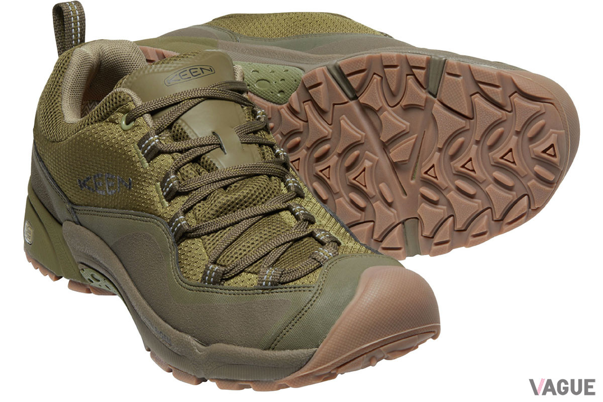 メンズ仕様の「WASATCH CREST WP」は2色をラインナップ。写真はOlive Drab/Dark Olive