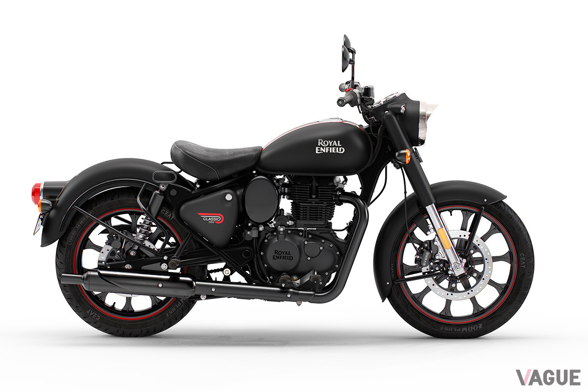 若々しく都会的にカスタムした「Classic Dark」のステルスブラック