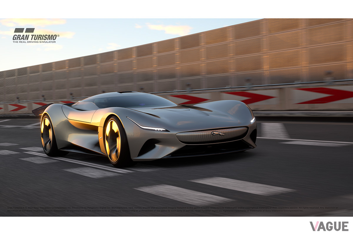 首都高速を走る「Vision Gran Turismo Coupé」
