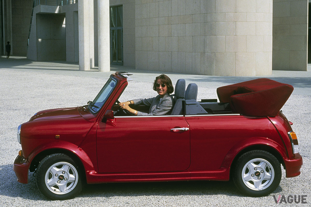 クラシックミニ カブリオレは、専用ボディが与えられていた（C）BMW AG