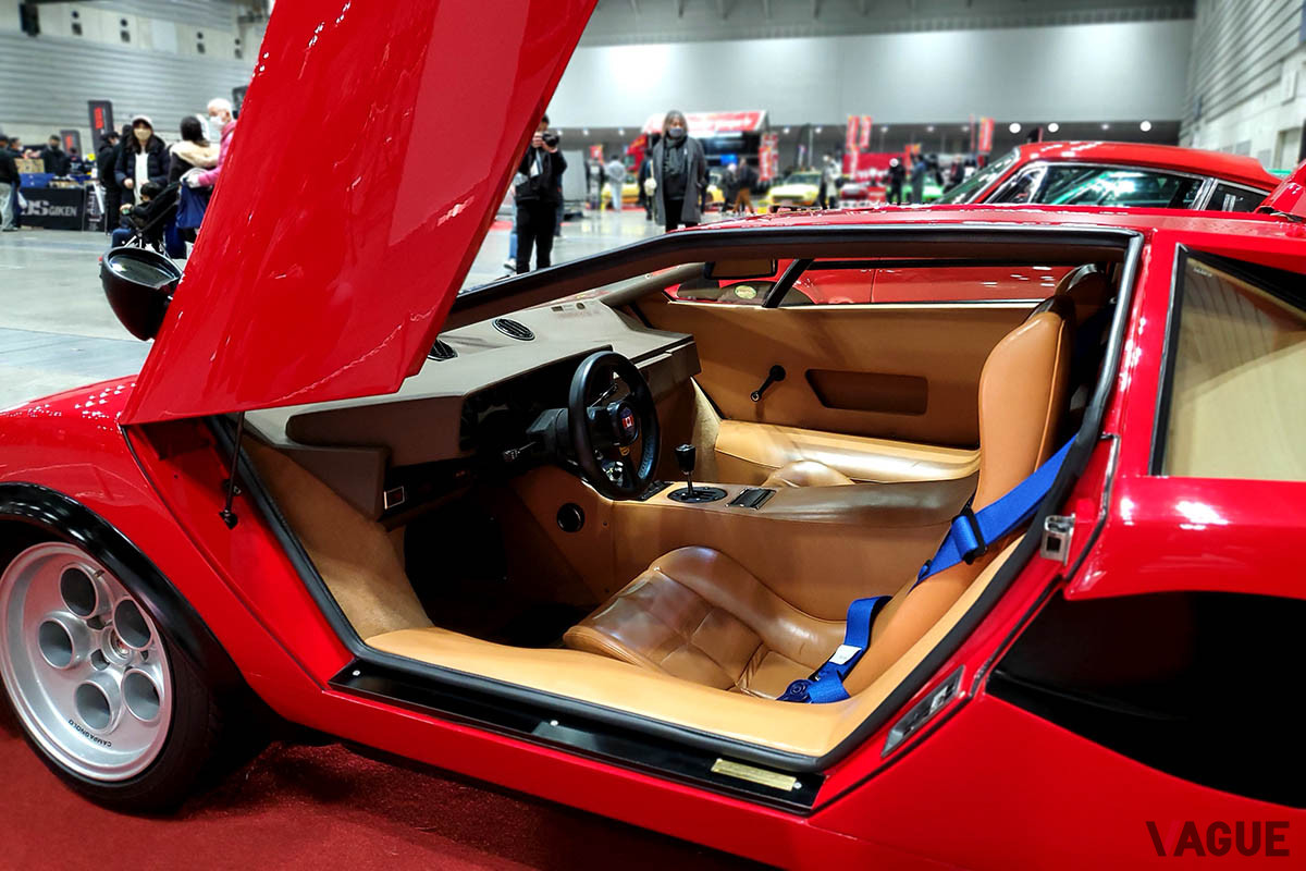ランボルギーニ・カウンタックLP500ウォルター・ウルフ・スペシャルのインテリア