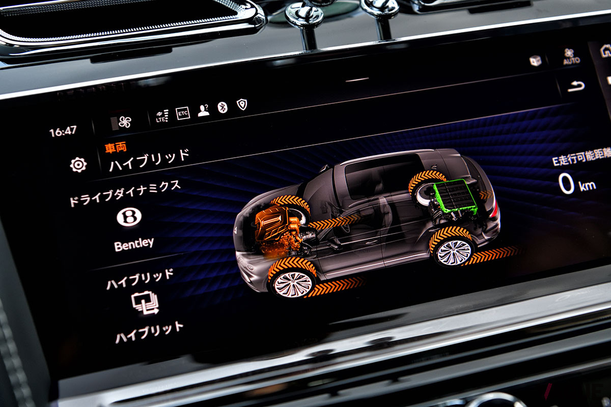 エンジン出力のみでドライブしている状態