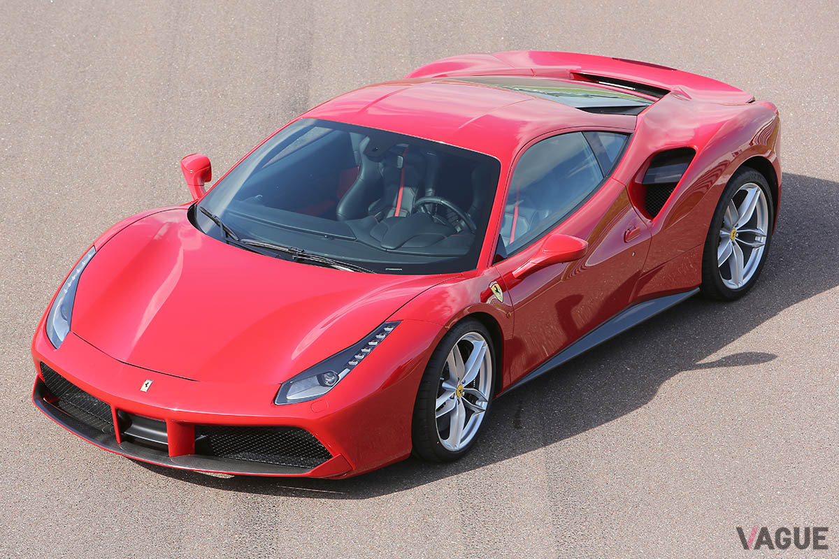 「458」の後継モデルとなる「488」（C）Ferrari NV