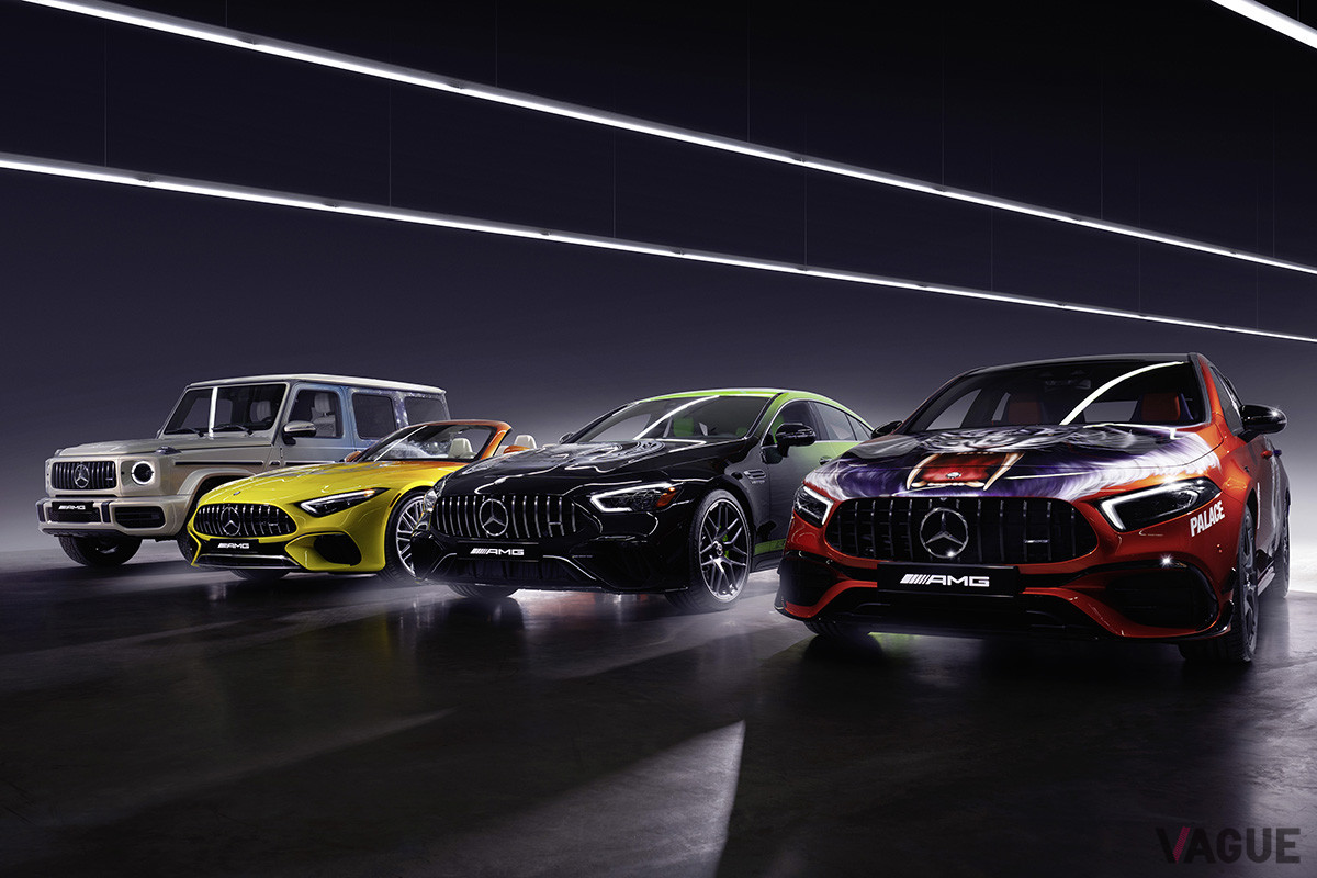 パレス スケートボーズとAMGのコラボで実現した4台