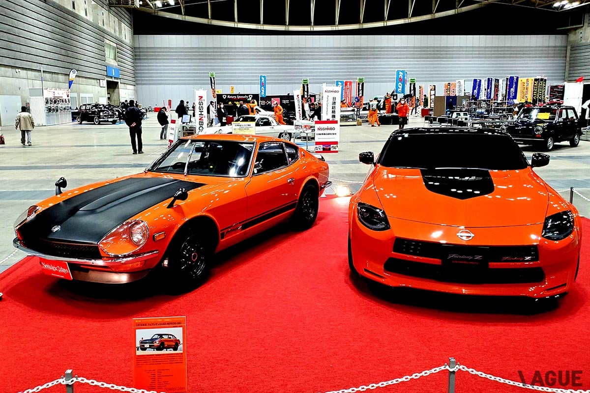 伝説のフェアレディ「Z432R」と、先ごろ東京オートサロンで発表された「Z Customized Proto」の2ショット