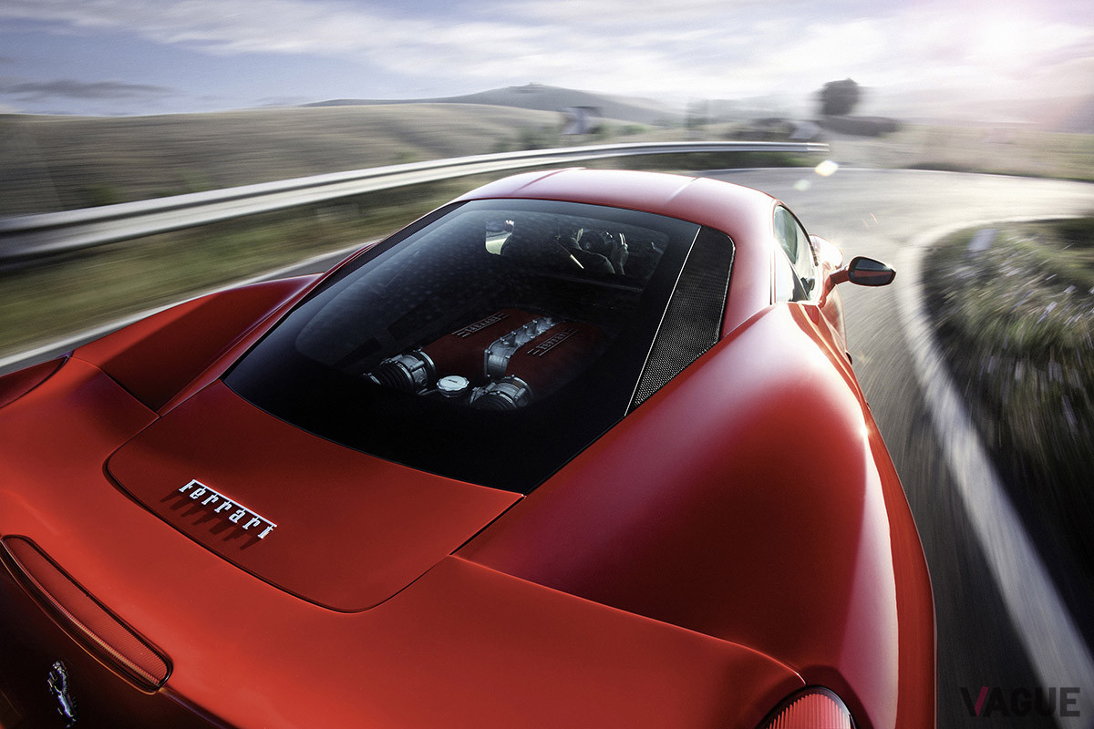 「コルベットZ06」のエンジンサウンドやフィーリングは、フェラーリ「458」がお手本のようだ（C）Ferrari NV