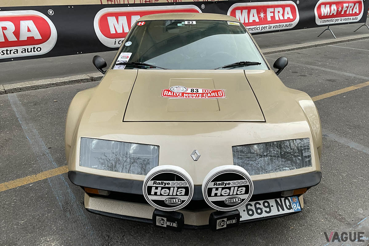 ゼッケン83番、アルピーヌ ルノー「A310 V6（1978年）」（C）野口祐子