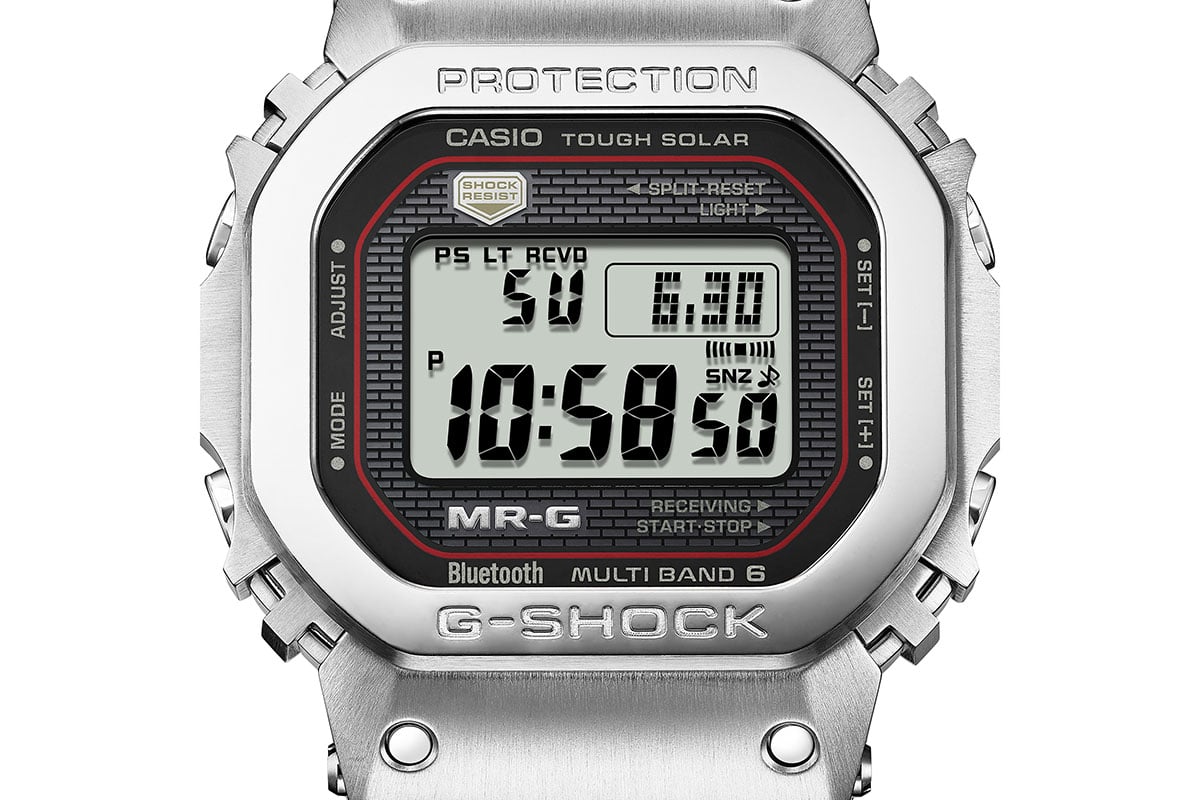 美しいシルバーカラーの「MRG-B5000D」（39万6000円・消費税込）