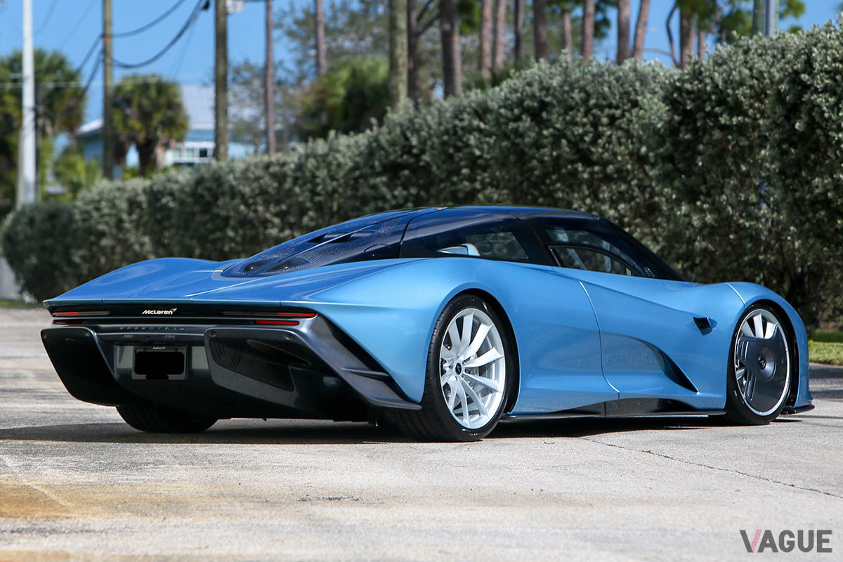 270万ドル（邦貨換算約3億2000万円）で落札されたマクラーレン「スピードテール」（C）2022 Courtesy of RM Sotheby's