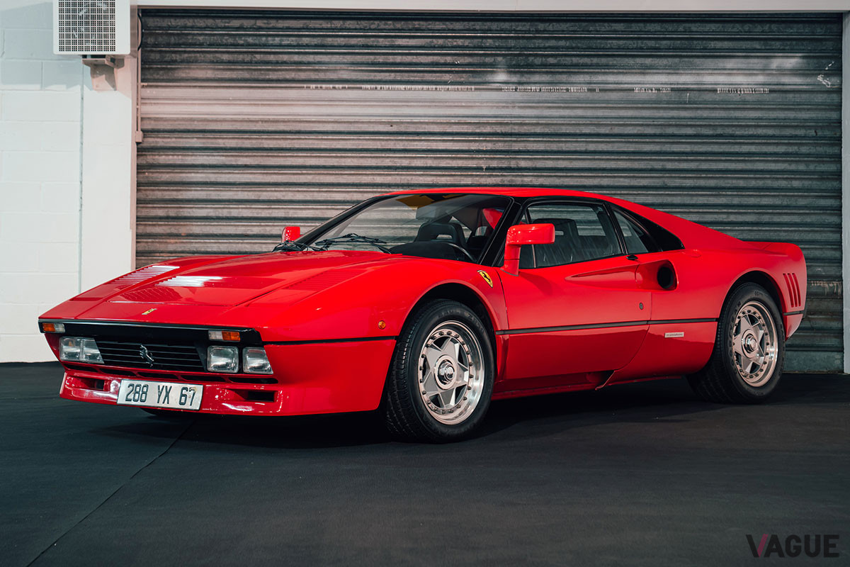 わずか272台しか製造されなかった「288GTO」は、オークションマーケットに登場することも非常に稀だ（C）2021 Courtesy of RM Sotheby's