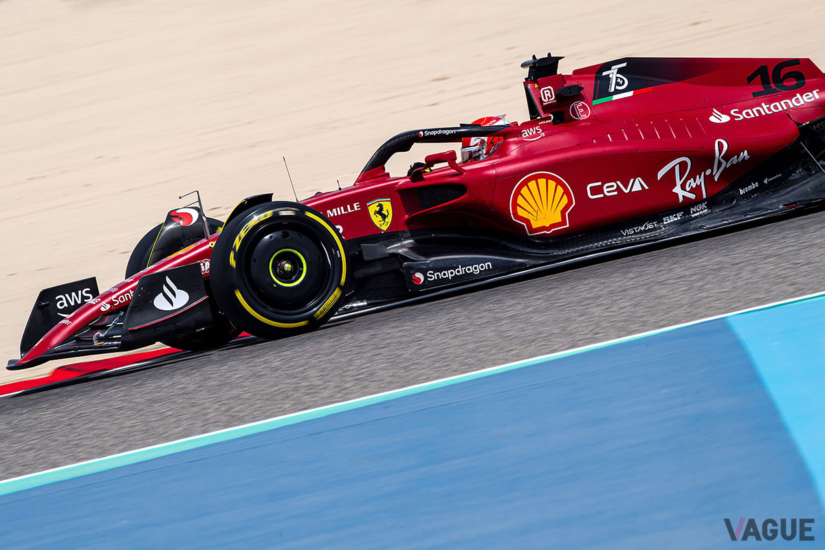 「ロッソF1-75オパコ」のカラーリングを採用する「F1-75」（C）Ferrari NV